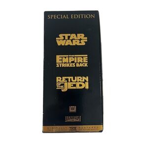 Star Wars Trilogy VHS 1987 Special‎ Edition